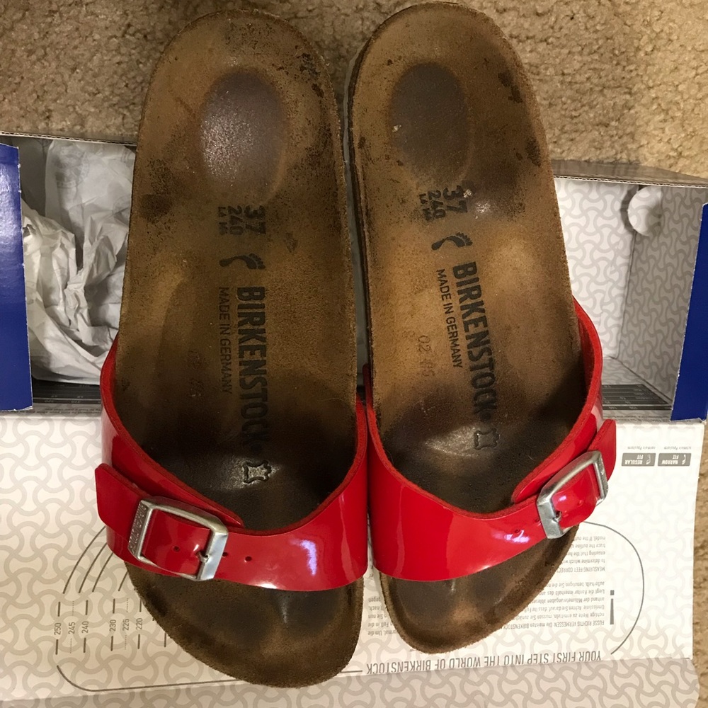 Red Birkenstock’s